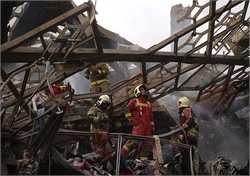 آمادگی وزارت نفت برای کمک به آتش‎نشانان حادثه ساختمان پلاسکو